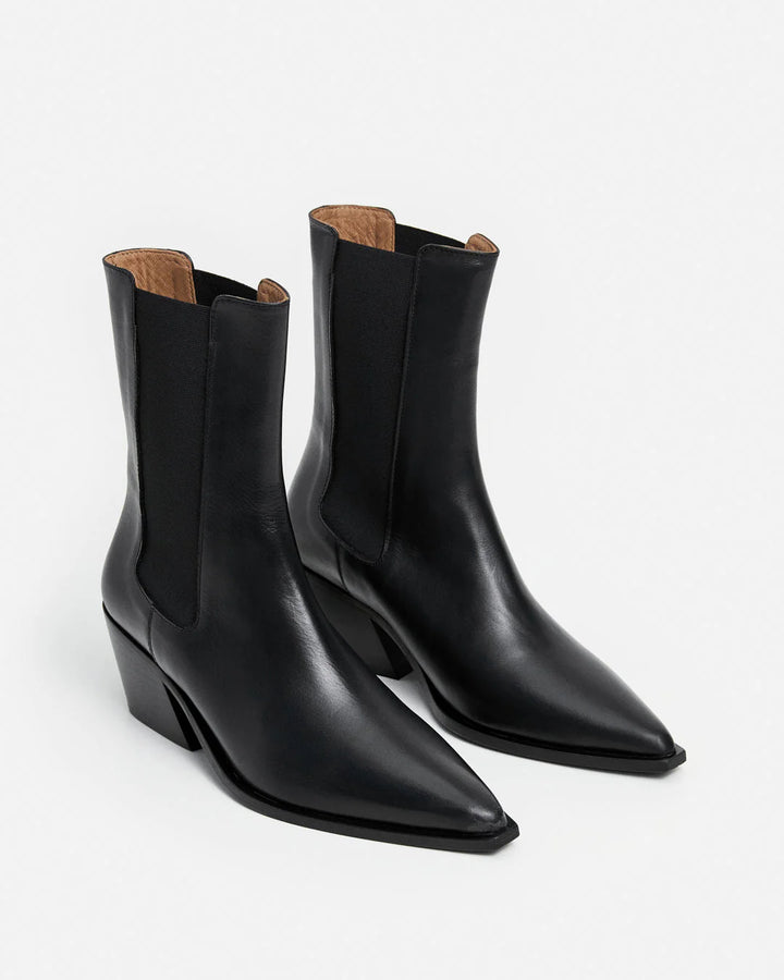 Flattered - Bottines Sandra en Cuir