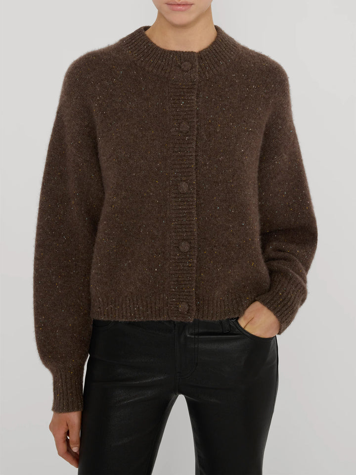 Frame - Cardigan The Cashmere Fleck