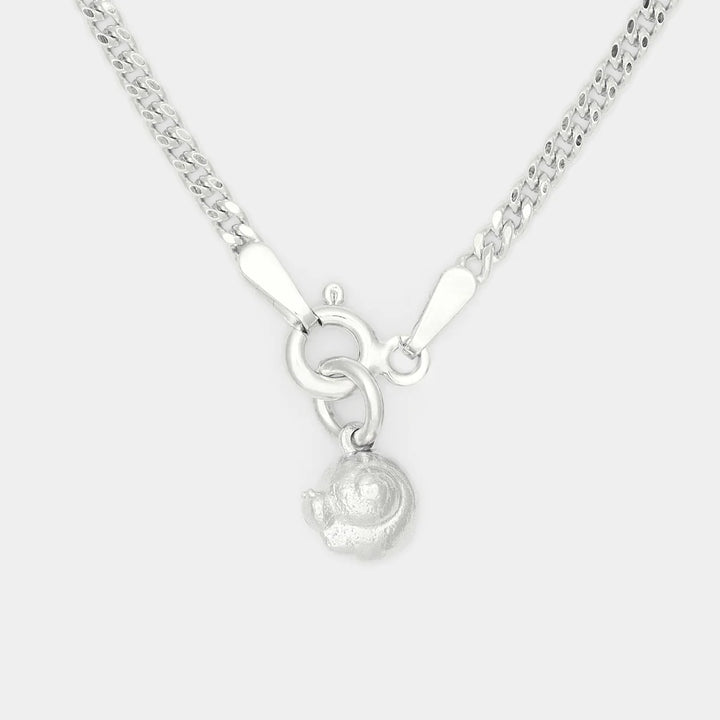 Deux Lions -  Bracelet L'Escargot en Argent