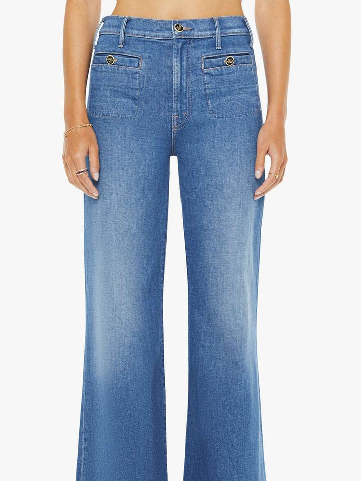 Mother - Jeans Stashed Hustler Roller Sneak