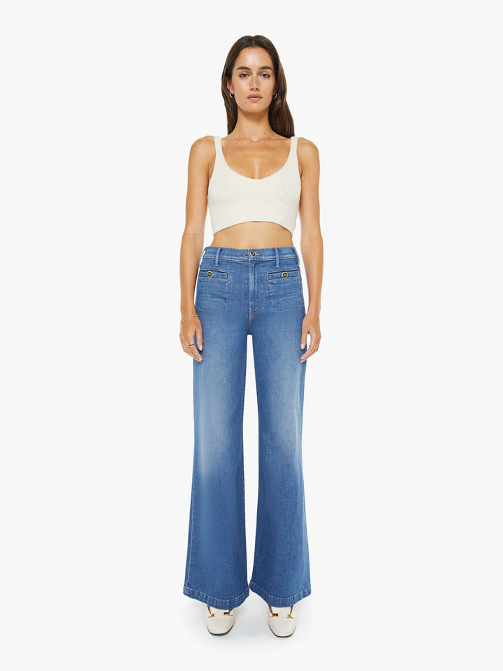 Mother - Jeans Stashed Hustler Roller Sneak