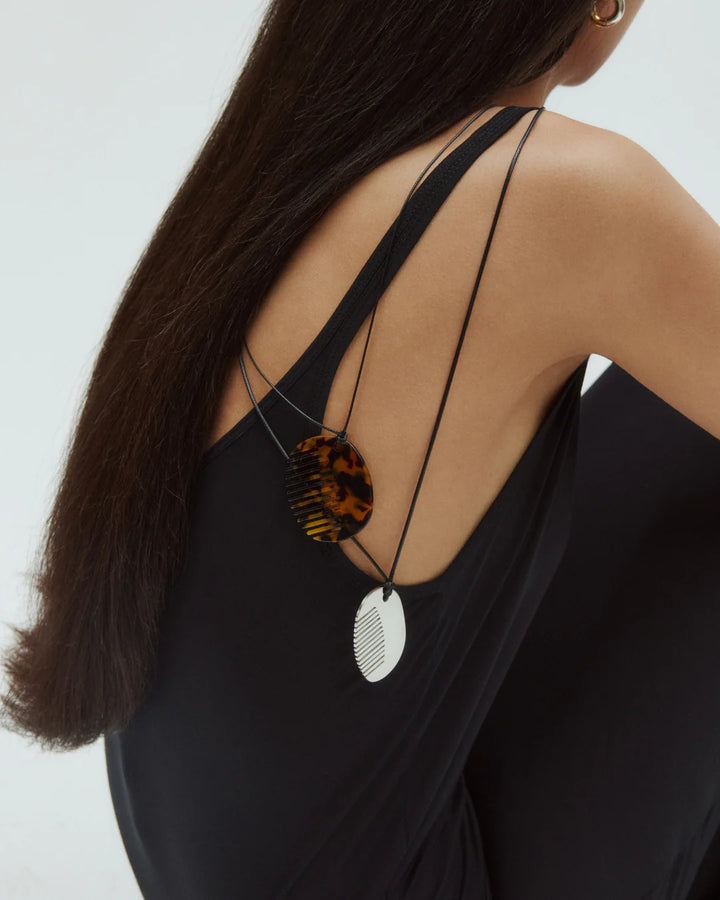 Mademoiselle Jules - Collier Objet Trouvé en Tortoise