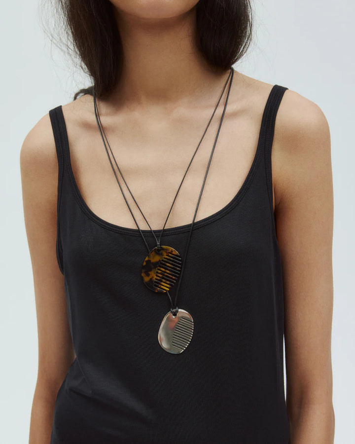 Mademoiselle Jules - Collier Objet Trouvé en Tortoise