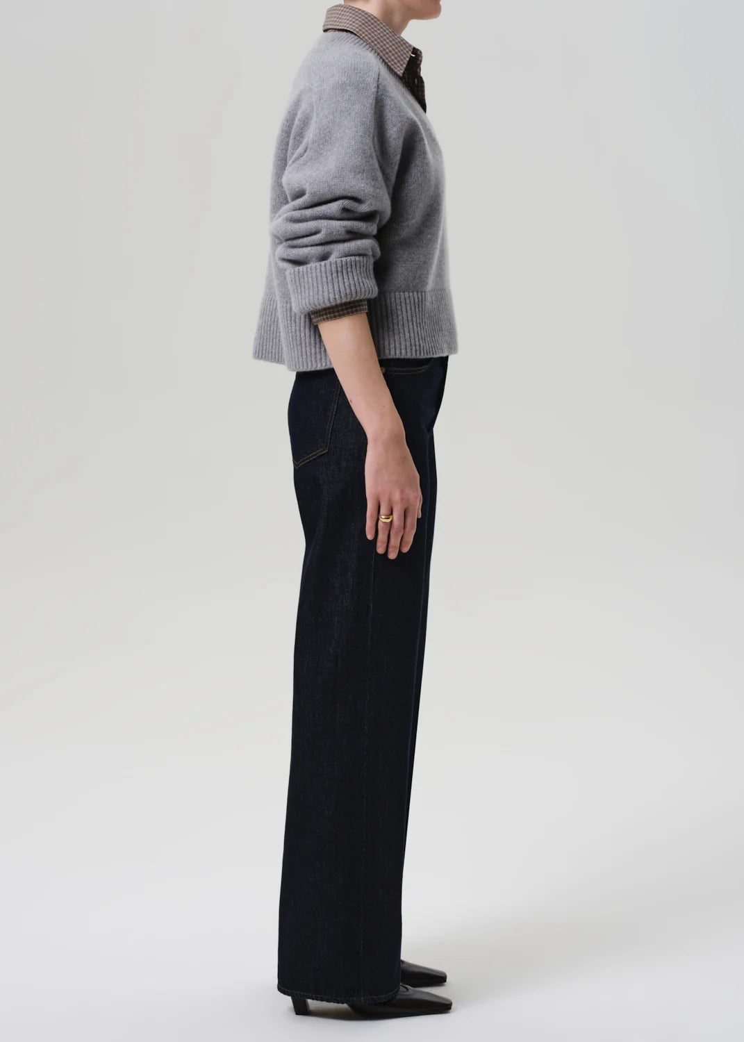 Citizen Of Humanity - Jeans Annina Taille Haute Jambe Large 33 po