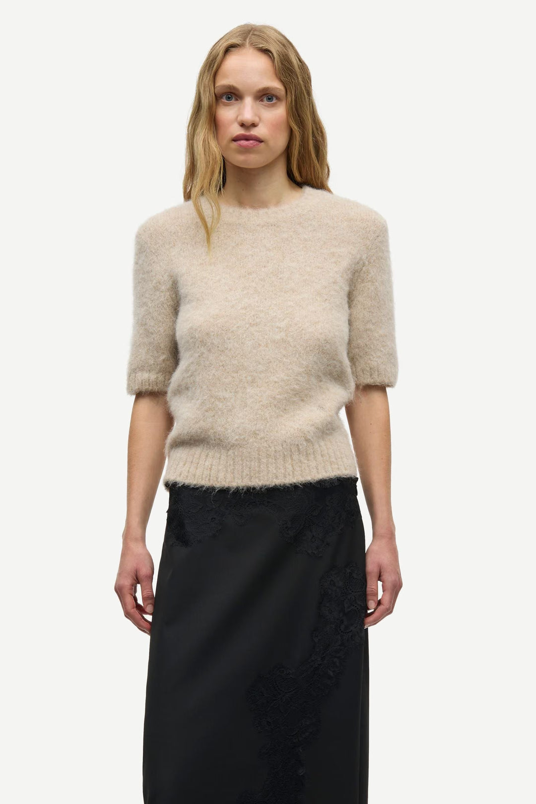 Samsoe Samsoe - Pull Manche Courte Sajeanne
