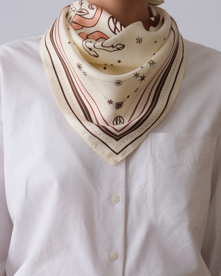 LeScarf - Foulard du zodiaque capricorne