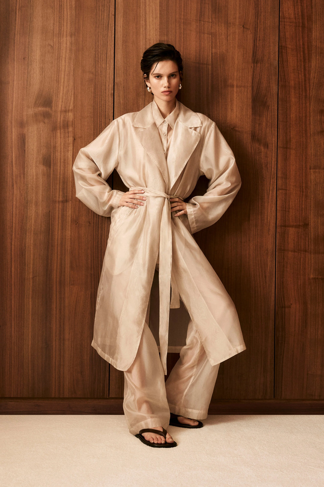 Lamarque - Manteau en organza Talise