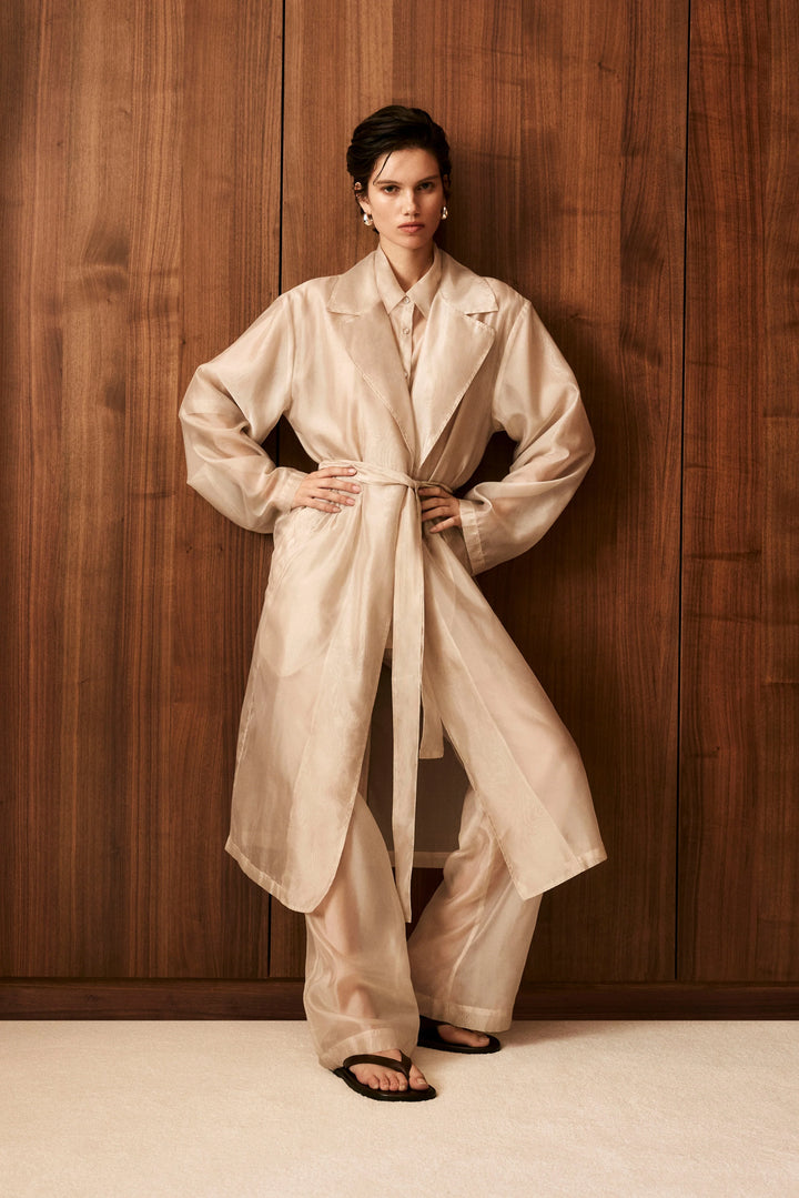 Lamarque - Manteau en organza Talise