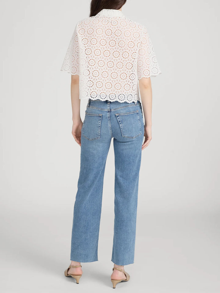 Frame - Chemise The Petal Eyelet