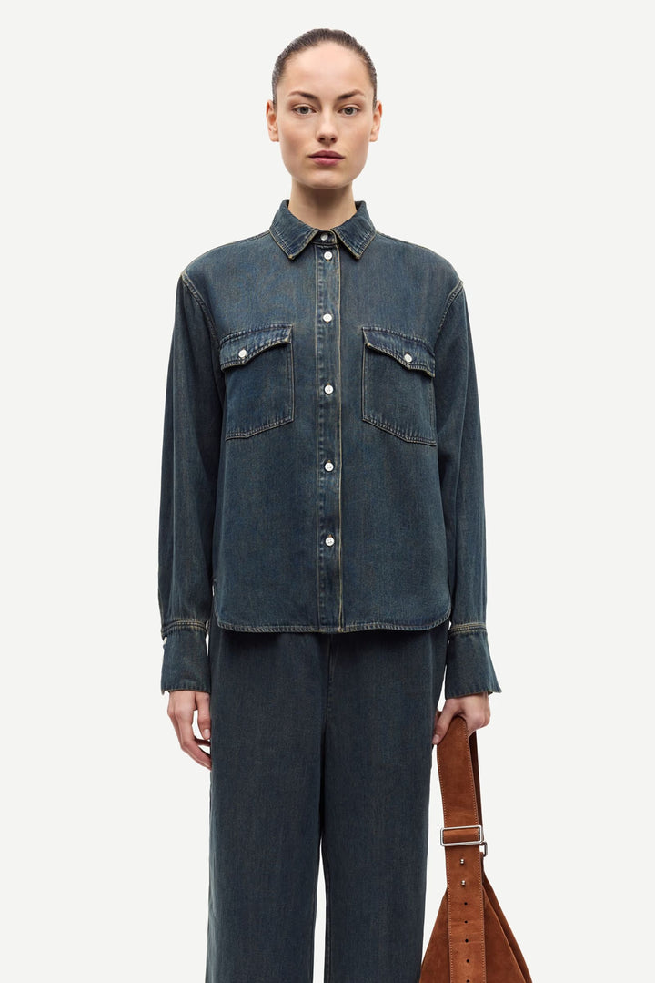 Samsoe Samsoe - Chemise Sabex