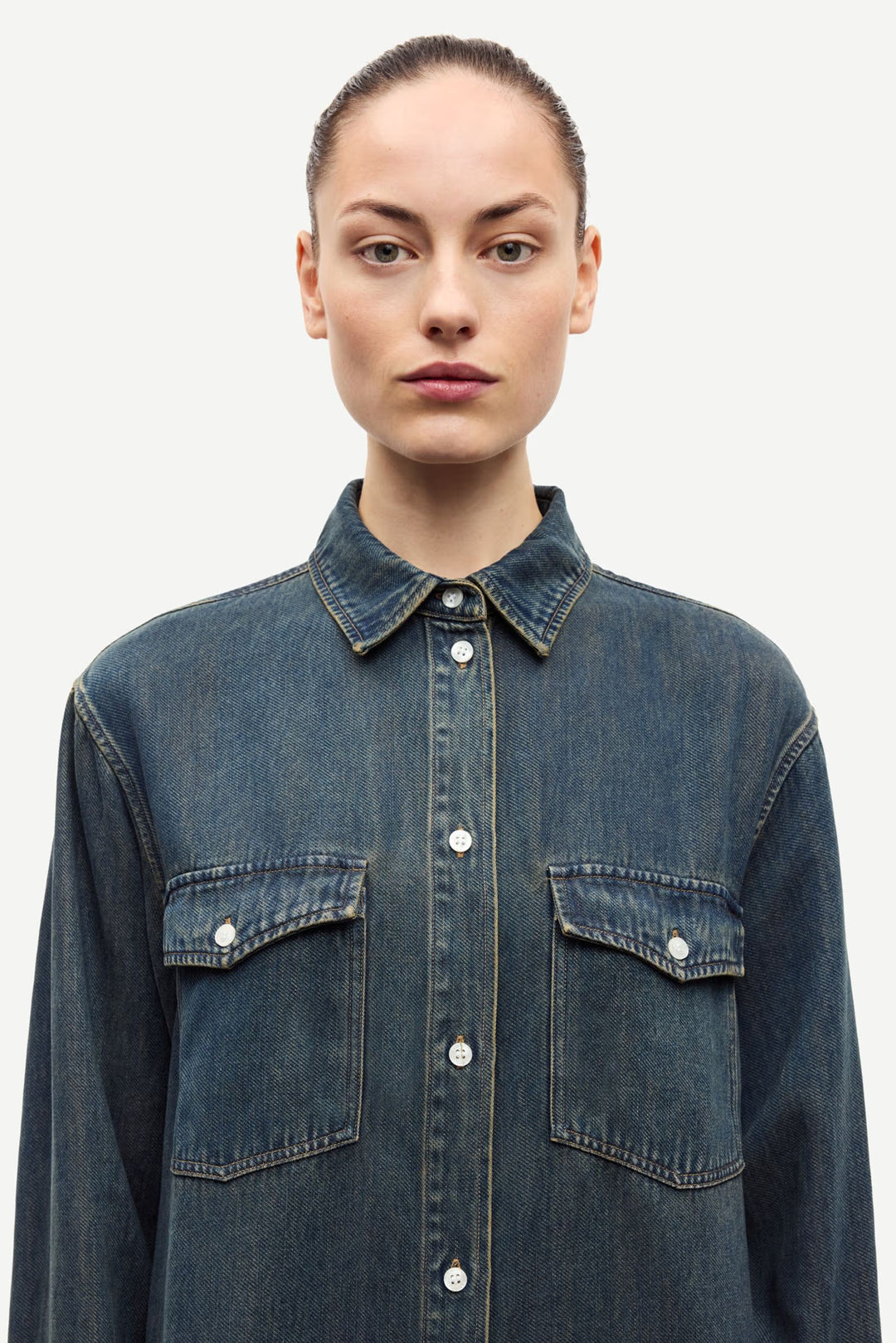 Samsoe Samsoe - Chemise Sabex