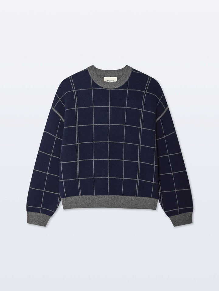 White + Warren - Sweatshirt en mélange de cachemire