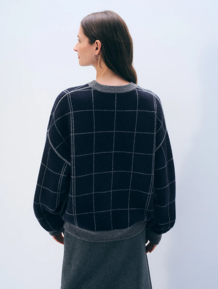 White + Warren - Sweatshirt en mélange de cachemire