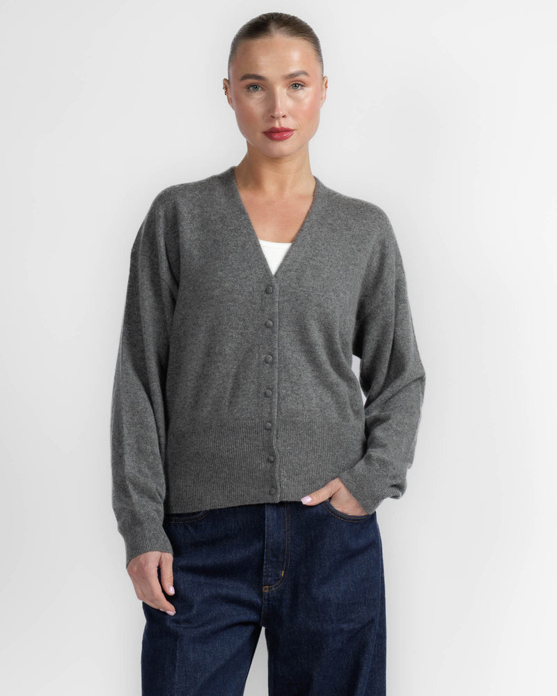 White + Warren - Cardigan en cachemire
