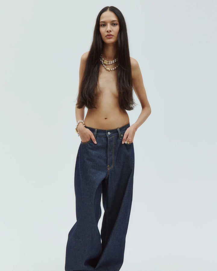 Mademoiselle Jules - Collier Electrum en Argent 18''