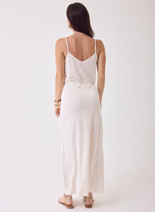 Majestic Filatures - Robe longue en lin