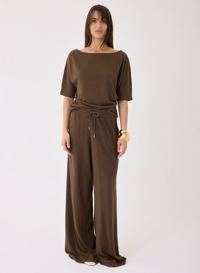 Majestic Filatures - Wide Leg Linen Pants