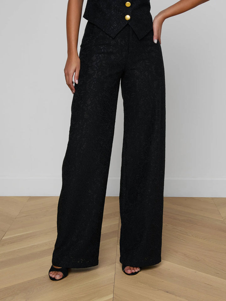L'Agence - Pantalon en dentelle Livvy