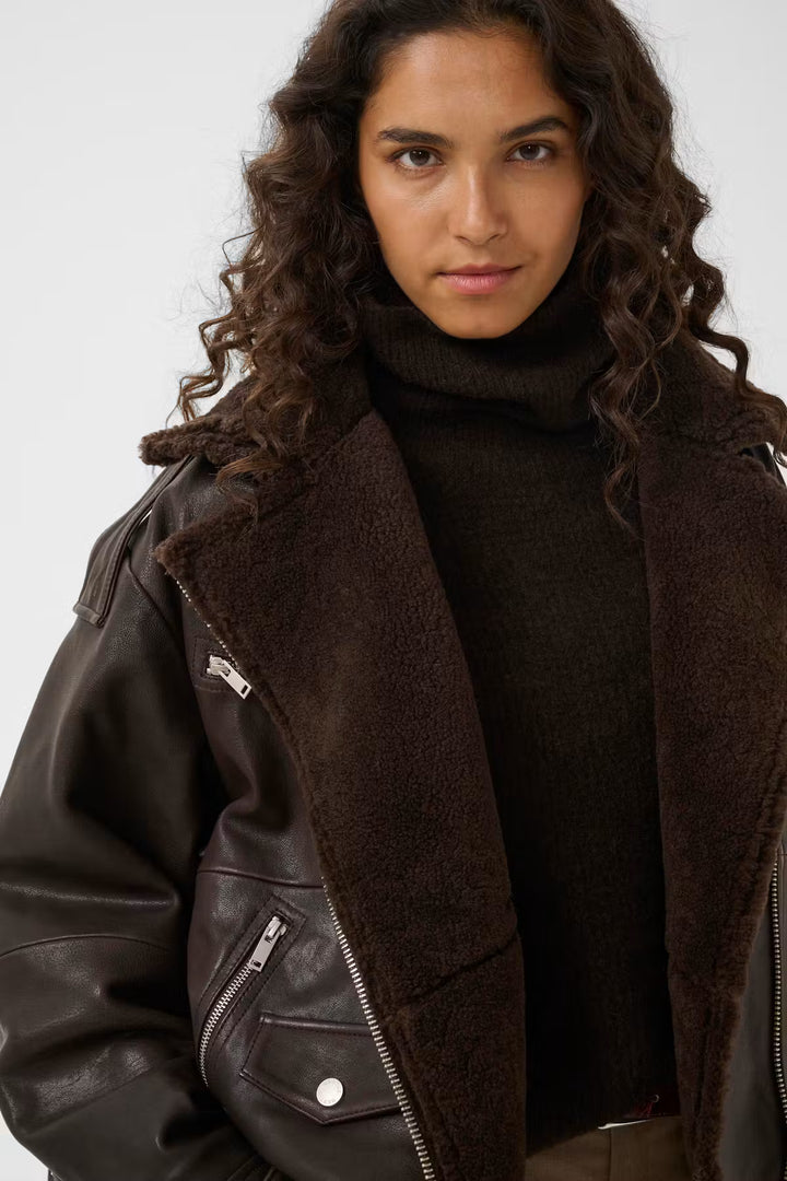 Gestuz - Veste en cuir GZroja