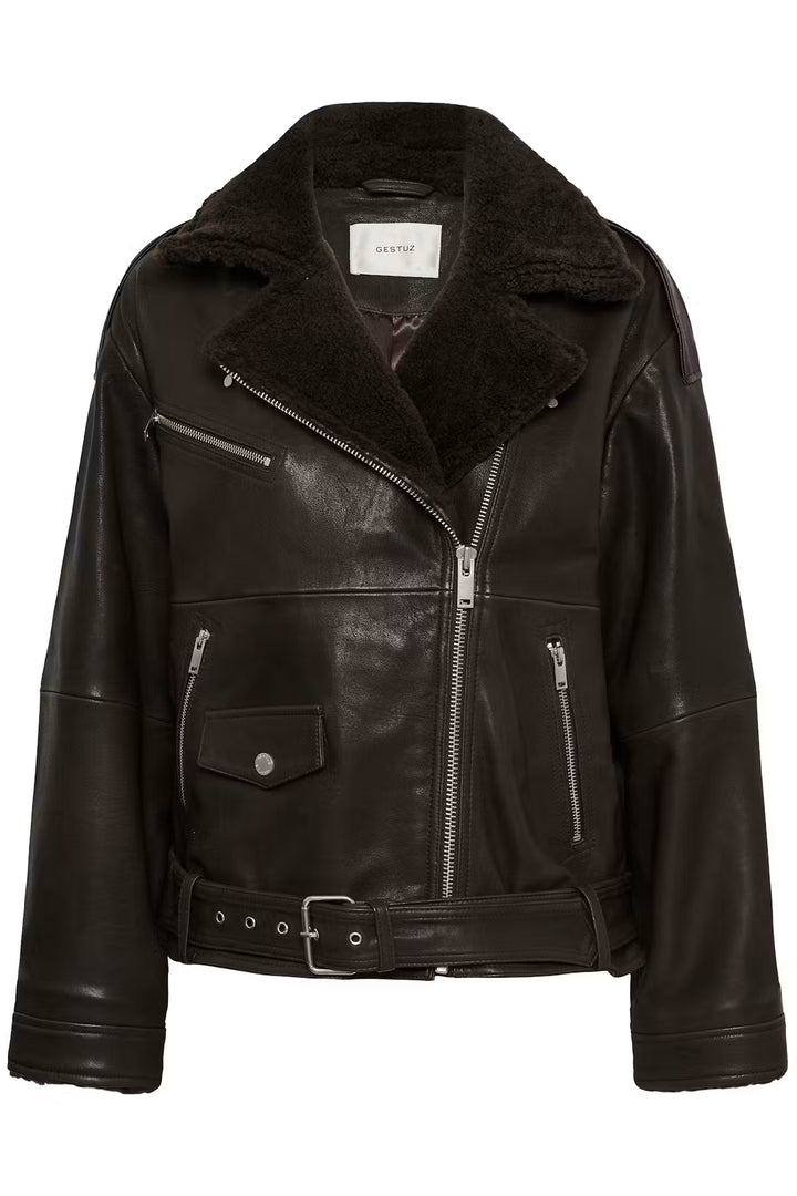 Gestuz - Veste en cuir GZroja