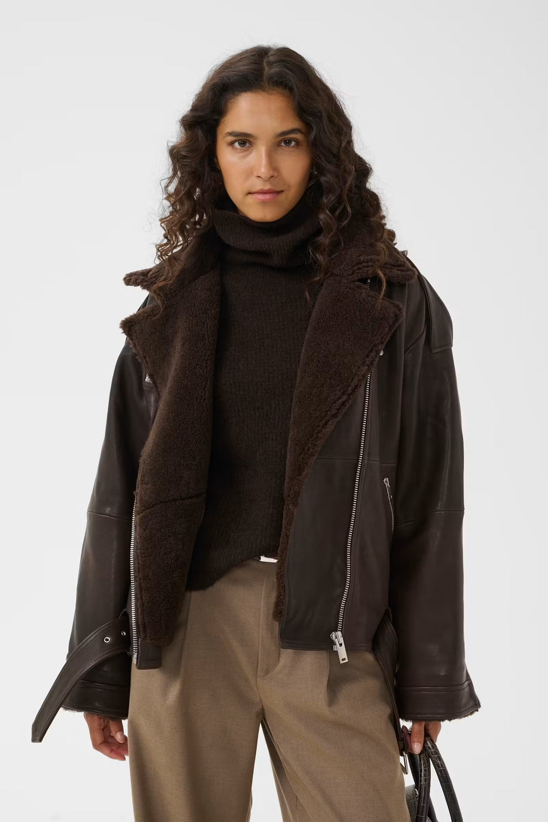 Gestuz - Veste en cuir GZroja