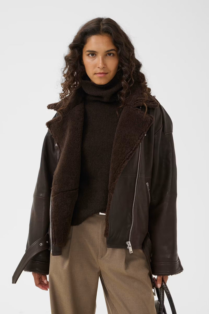 Gestuz - Veste en cuir GZroja