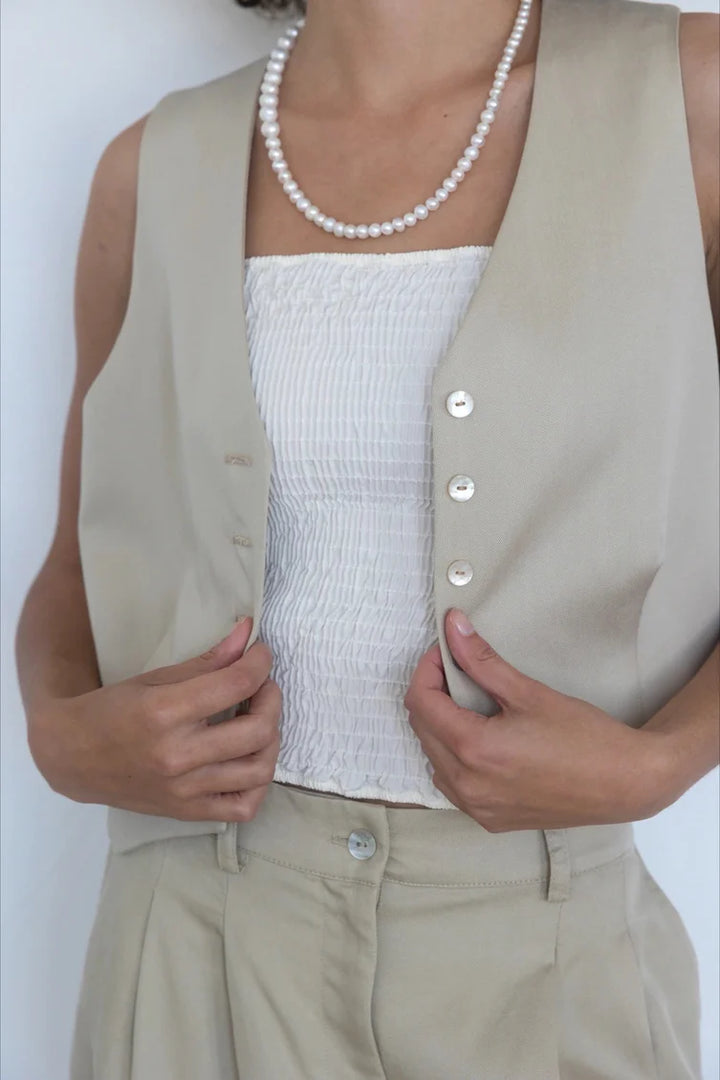 Donni - Cropped Vest