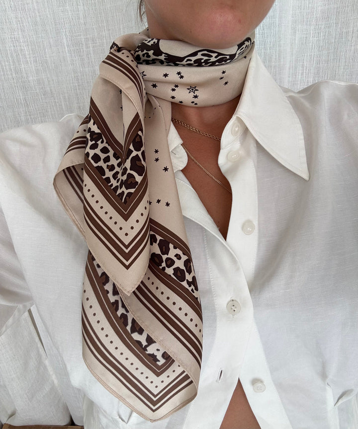 LeScarf - Foulard du zodiaque gémeaux