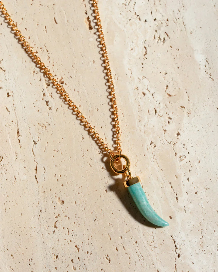 Mademoiselle Jules - Collier Diana en Or &amp; Charm Aura Horn en Or