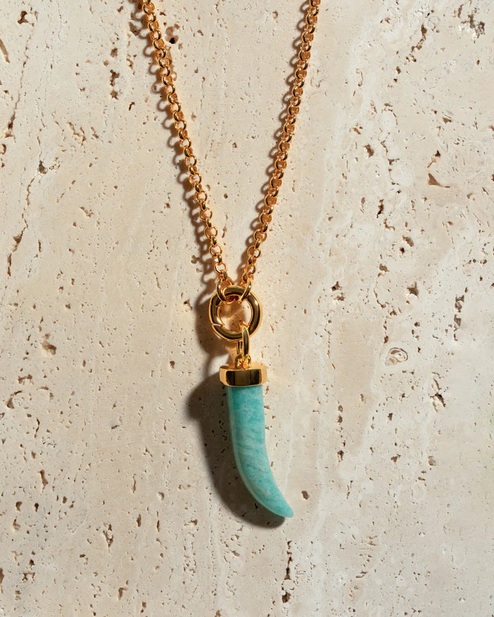 Mademoiselle Jules - Collier Diana en Or &amp; Charm Aura Horn en Or