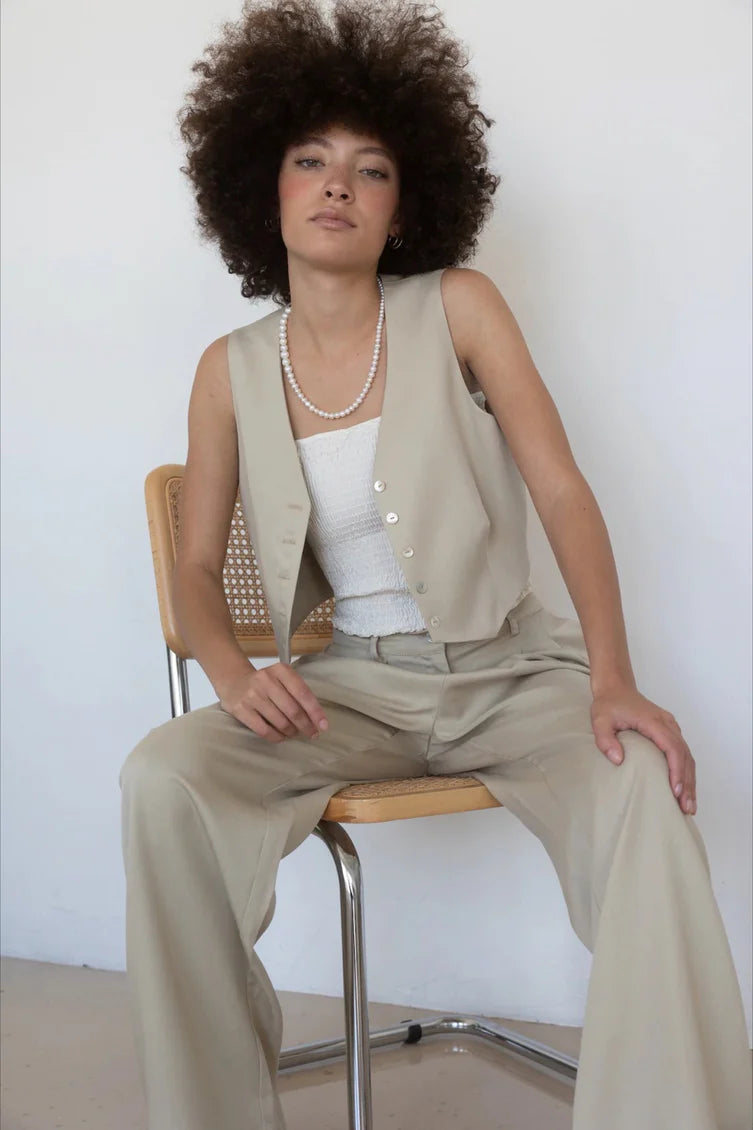 Donni - Cropped Vest