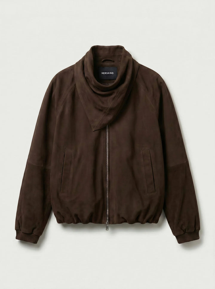 Herskind - Veste en suède Yvette