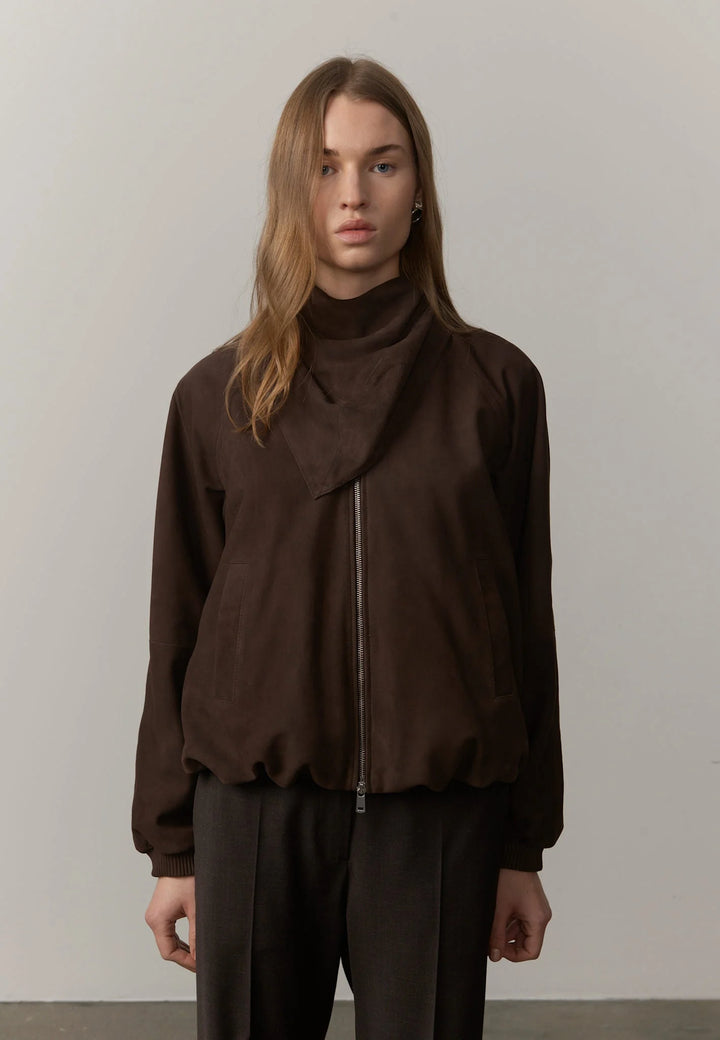 Herskind - Veste en suède Yvette