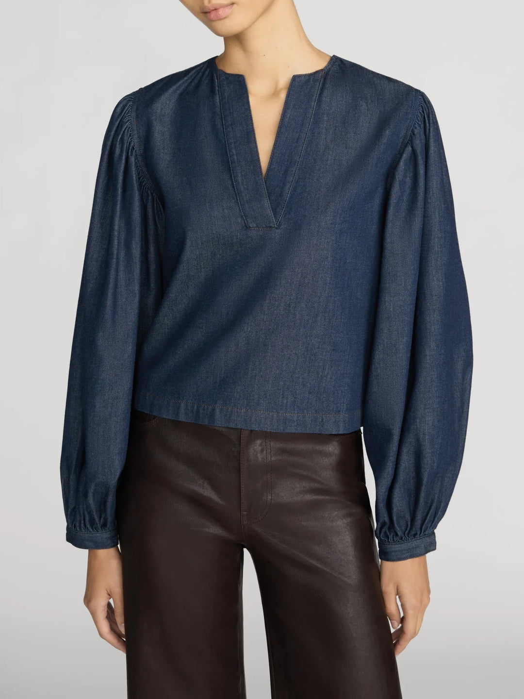 Frame - Blouse The Off Duty Popover