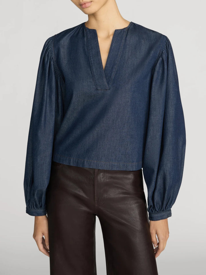 Frame - Blouse The Off Duty Popover