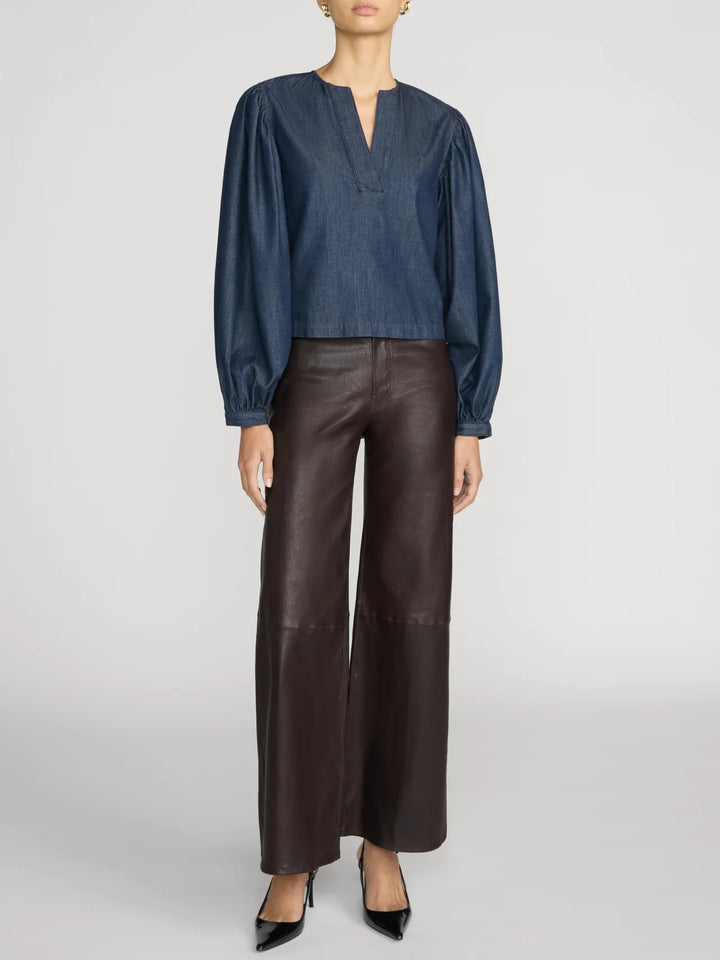 Frame - Blouse The Off Duty Popover