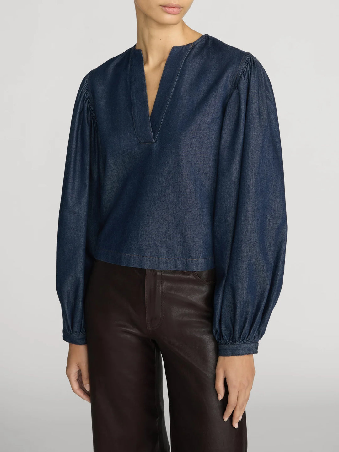 Frame - Blouse The Off Duty Popover