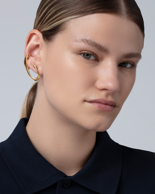 Jenny Bird - Boucles D’Oreilles Climber Egret