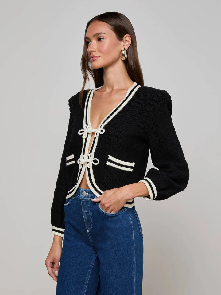 L' agence - Cardigan Kaito Cropped