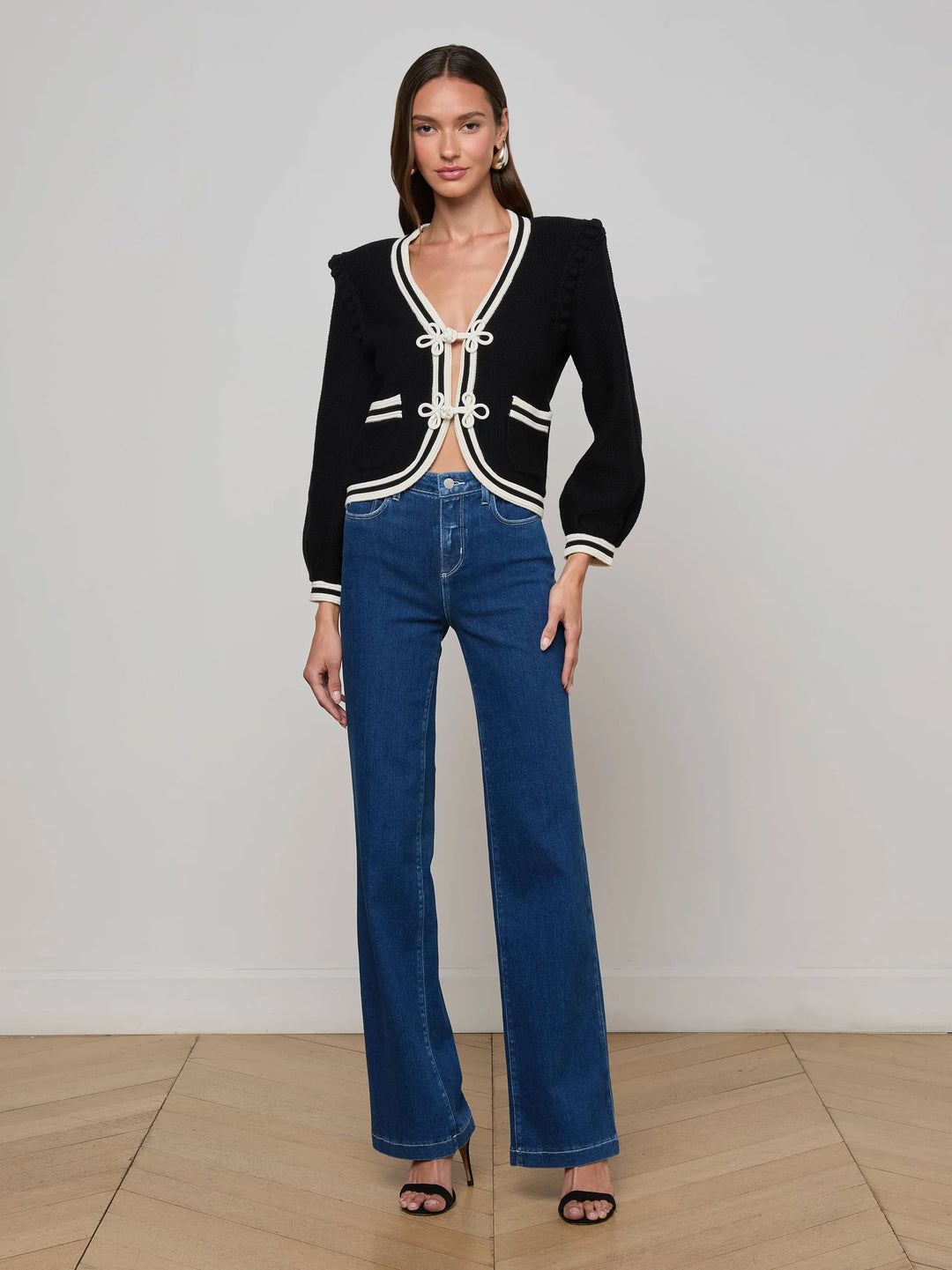 L' agence - Cardigan Kaito Cropped