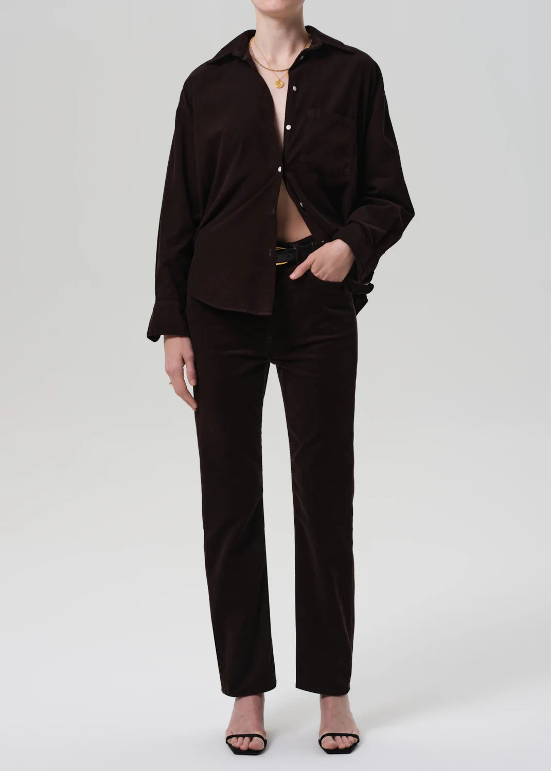 Citizen Of Humanity - Chemise Kayla En Velours Côtelé