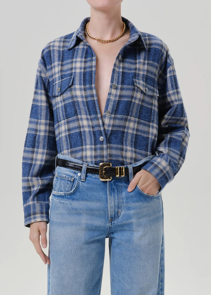 Citizens of Humanity - Chemise longue vintage boutonnée