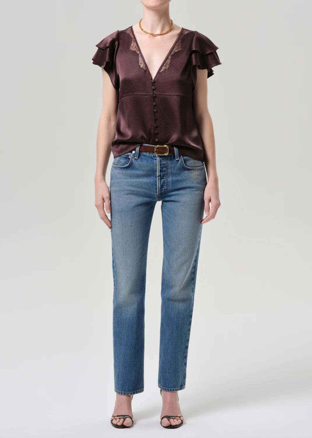 Citizens of Humanity  - Blouse en dentelle Lola