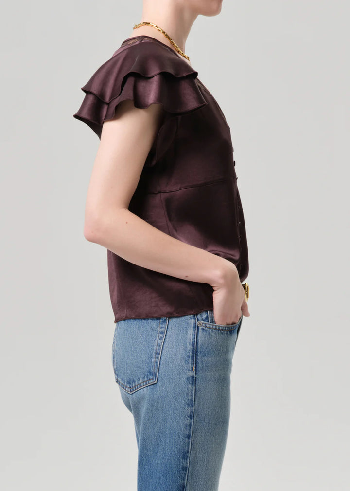 Citizens of Humanity  - Blouse en dentelle Lola