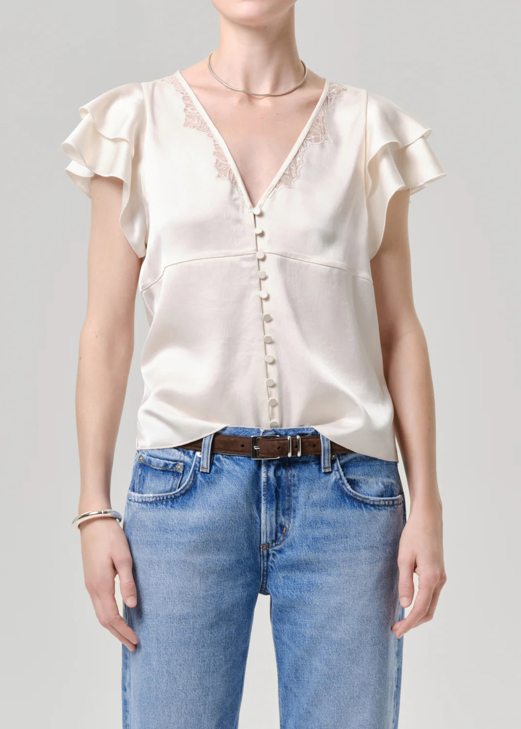 Citizens of Humanity  - Blouse en dentelle Lola
