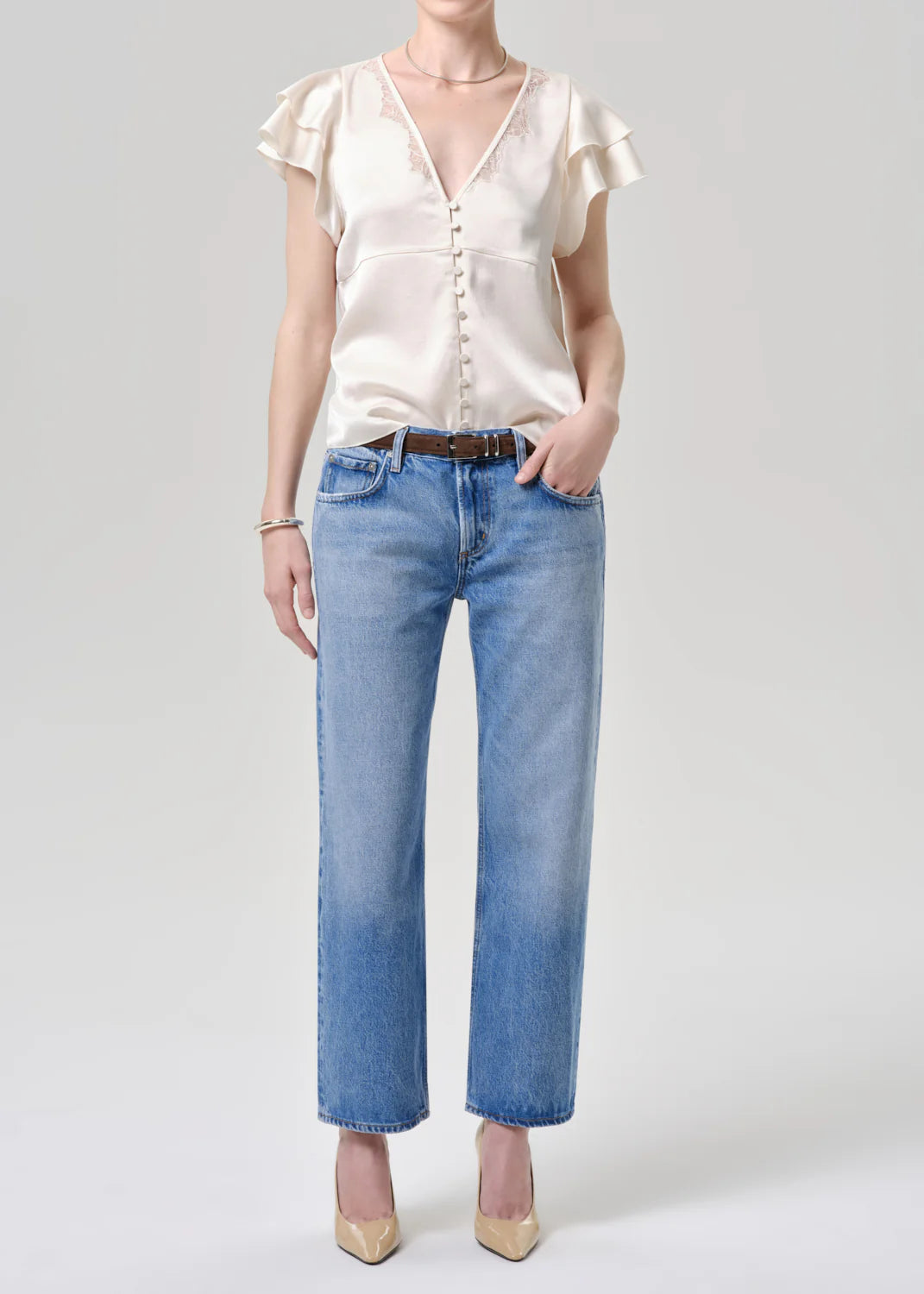 Citizens of Humanity  - Blouse en dentelle Lola