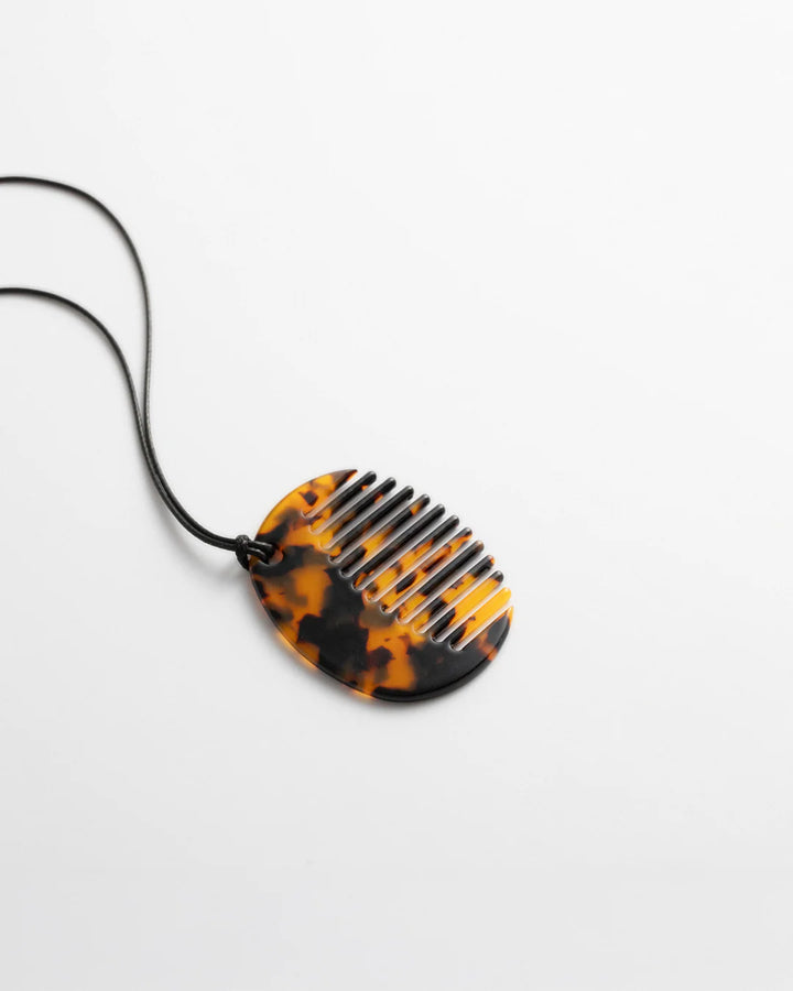 Mademoiselle Jules - Collier Objet Trouvé en Tortoise