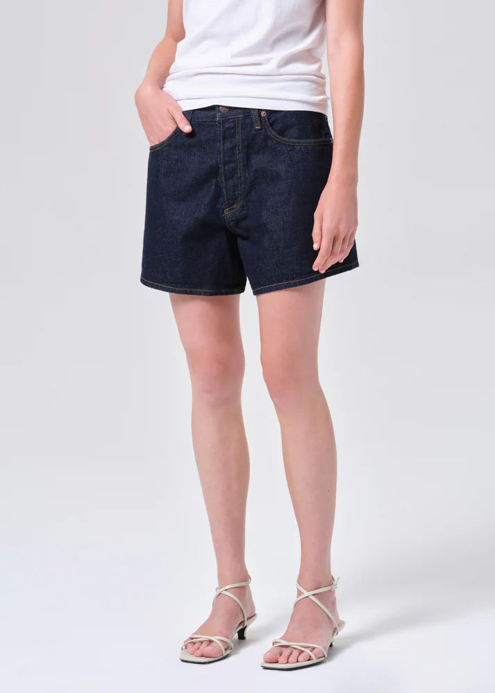 Agolde - Short en jeans Leith