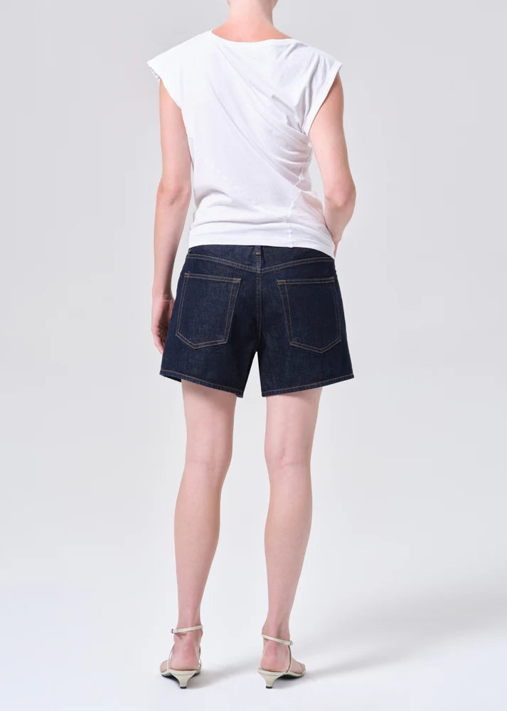Agolde - Short en jeans Leith