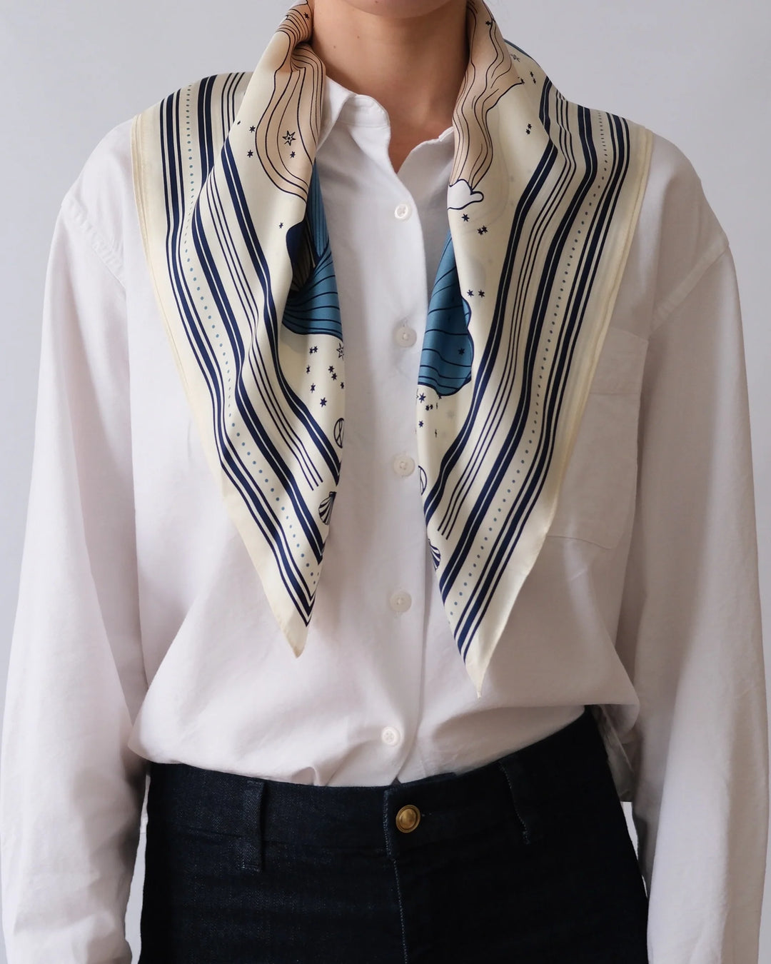 LeScarf - Foulard du zodiaque verseau